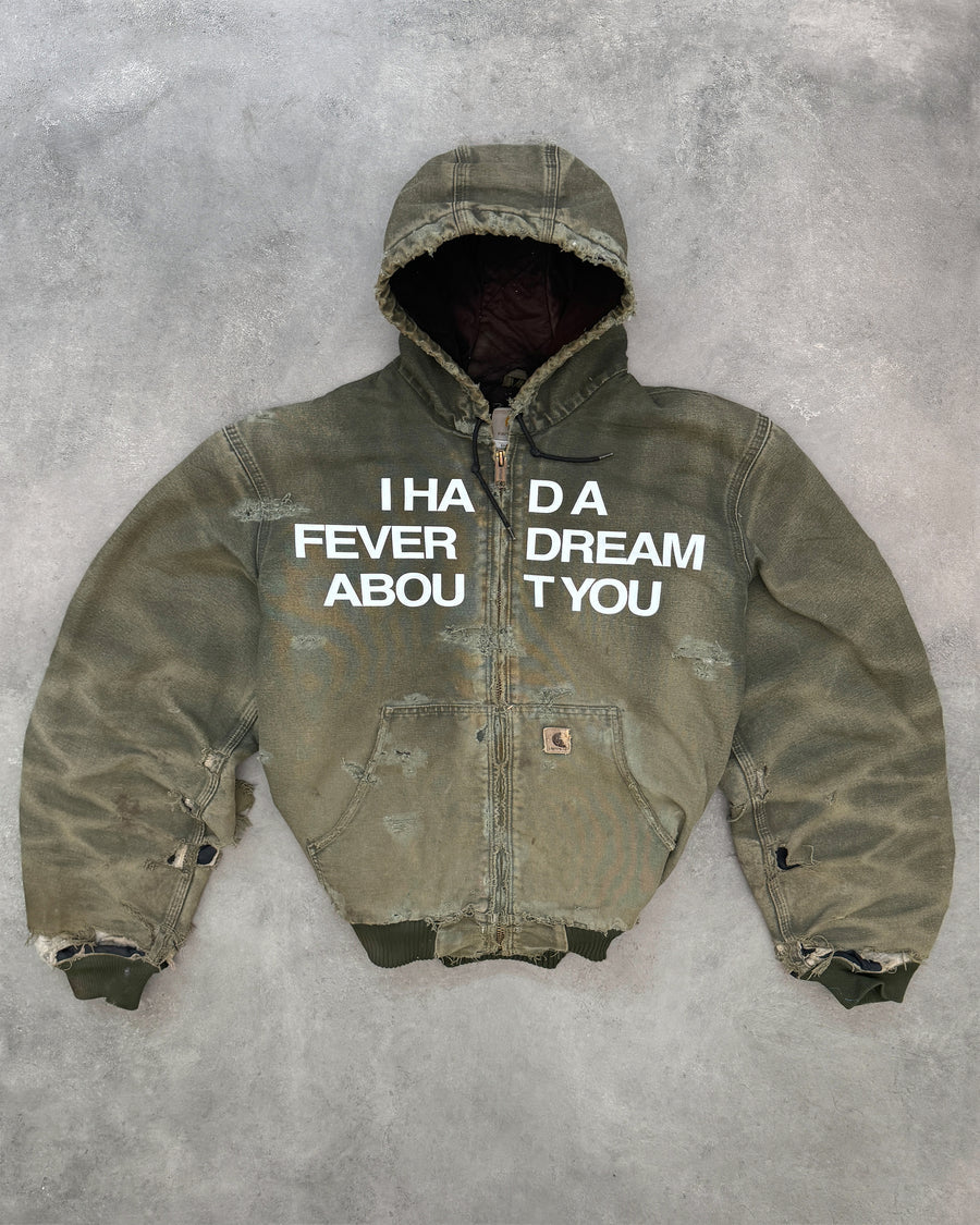 Artificial Fever "I Had A Fever Dream About You" Hooded Work Jacket