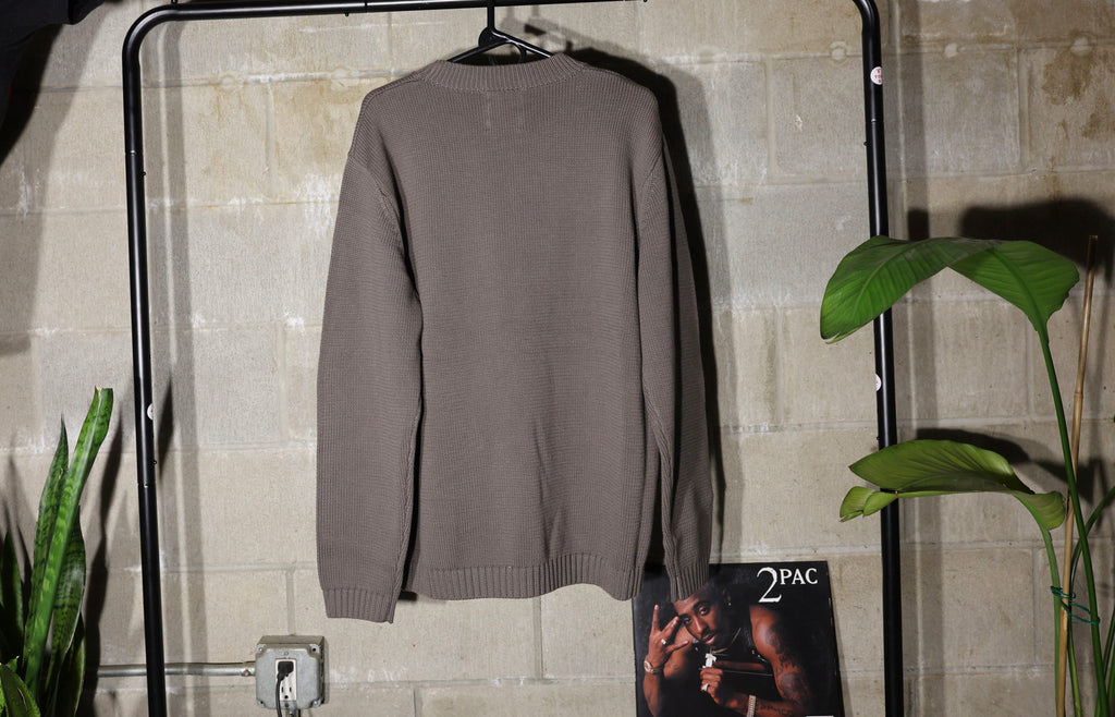 "Twins" Long Sleeve Hand Woven Sweater