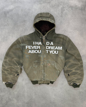 Artificial Fever "I Had A Fever Dream About You" Hooded Work Jacket